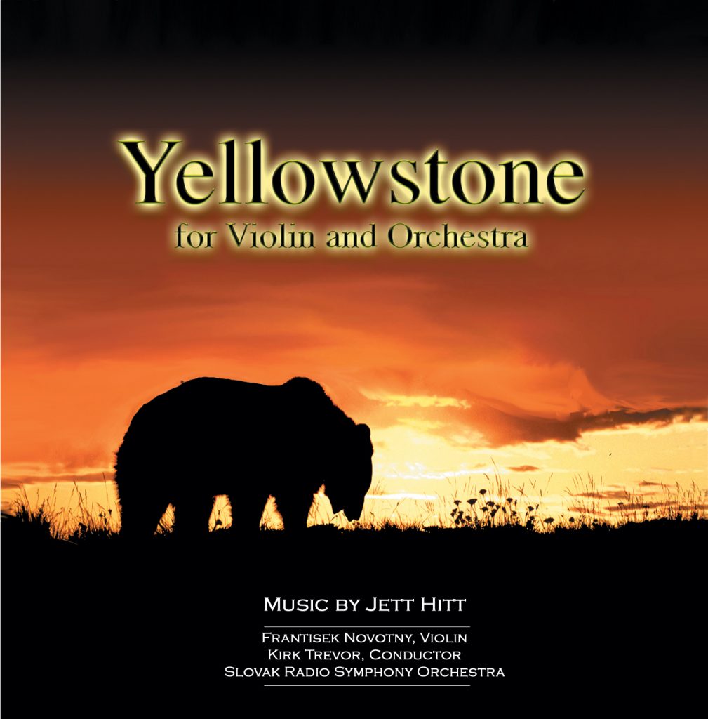 Yellowstone for Violin and Orchestra Cover